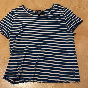 Topshop striped tee